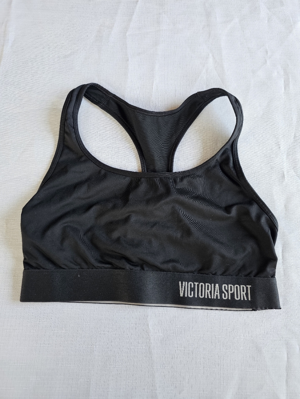 Victoria Sport Secret Women's Sports Bra Size Small S Black The Player Racerback